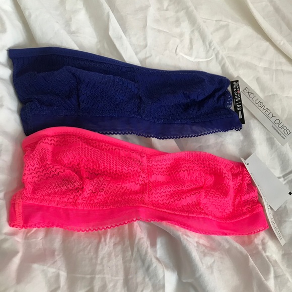 Bandeau bras x 2 - pink and purple - Picture 6 of 9